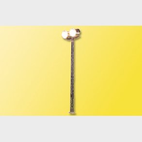 H0 gittermast med dobbelte spot lamper h�jde 13,5 cm LED