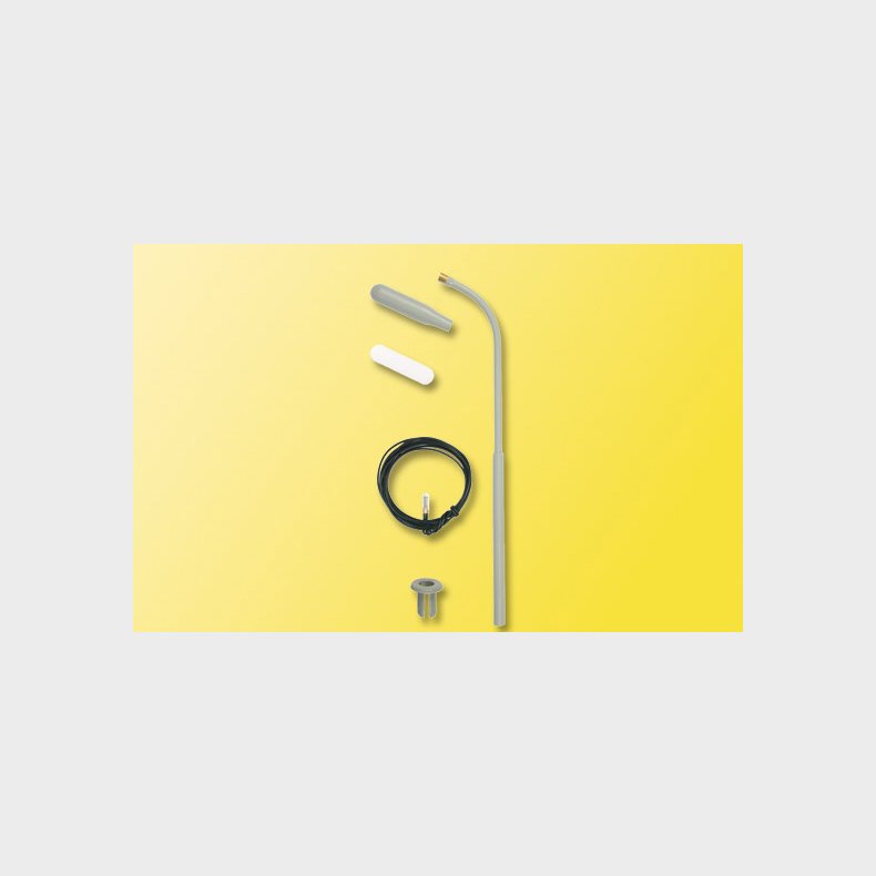 Gadelampe bygges�t LED