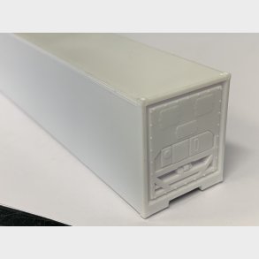 Container 40` hvid neutral Klecontainer