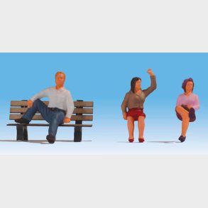 siddende 3 personer og bnk (lasercut) SKALA 0,