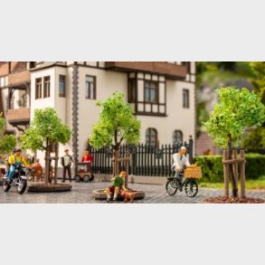 Bytr�er med st�ttep�le 