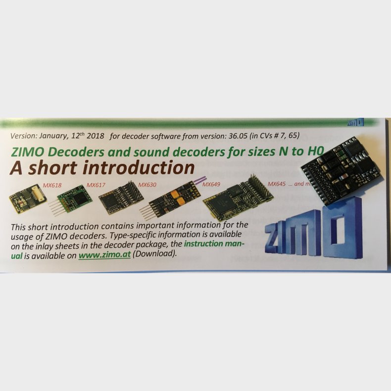 Zimo DCC, MM multi 21 P